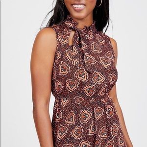 Bohemian Bow Neck Maxi Dress - Never worn!